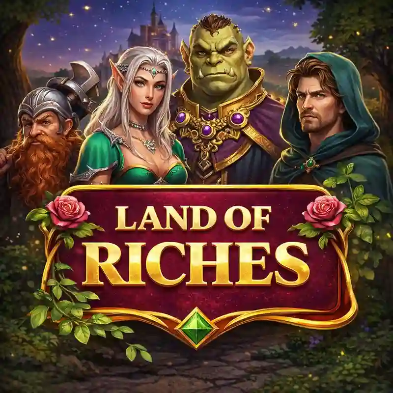 Land of Riches Slot Game Premium Interface